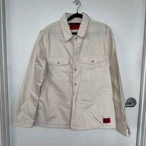 HUGO Off-White Button-Up Shirt